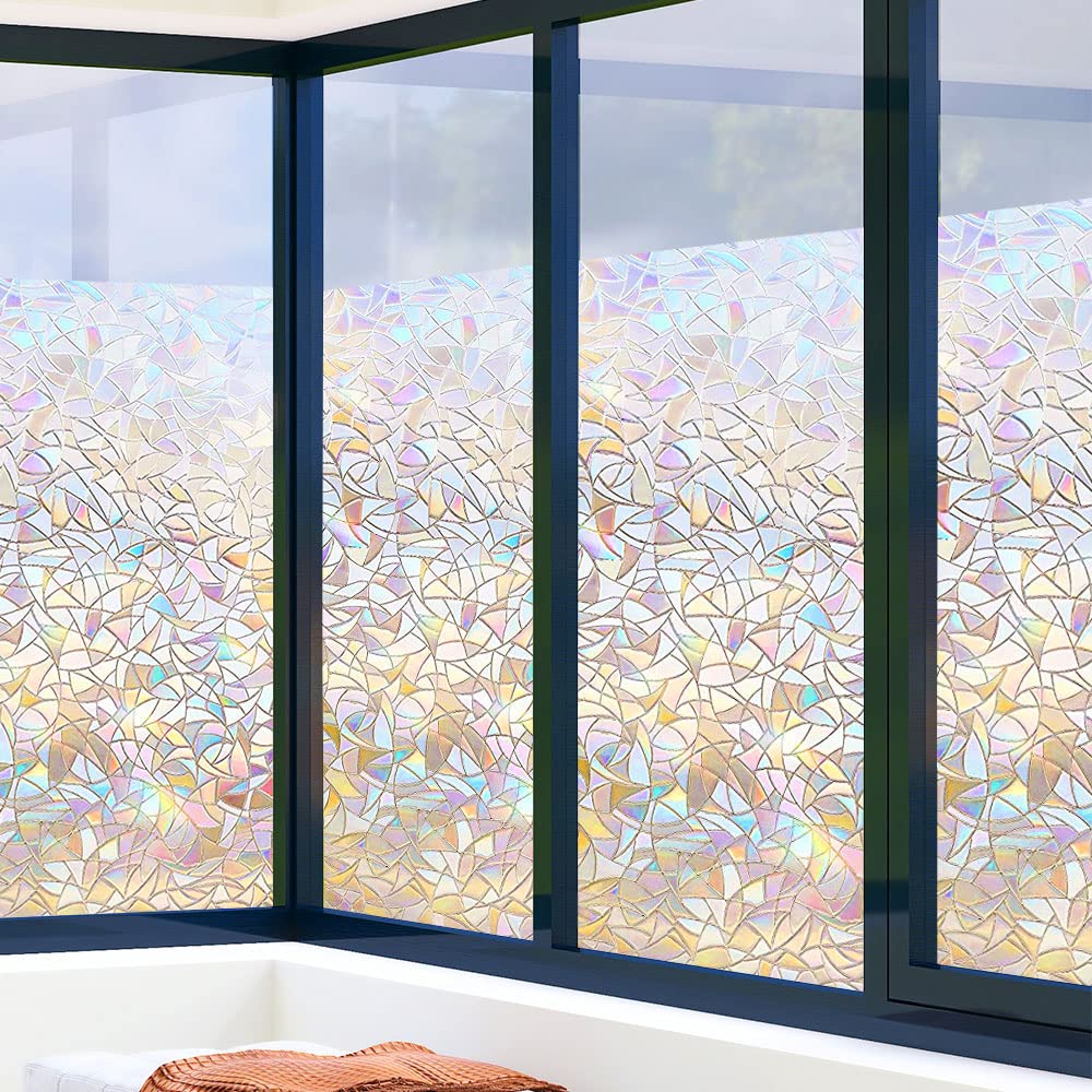 Kespen - Película De Privacidad Para Ventana, Vidrio Esmerilado Control De Calor Bloqueo Uv Pelicula De Privacidad Para Ventanas De Vidrio