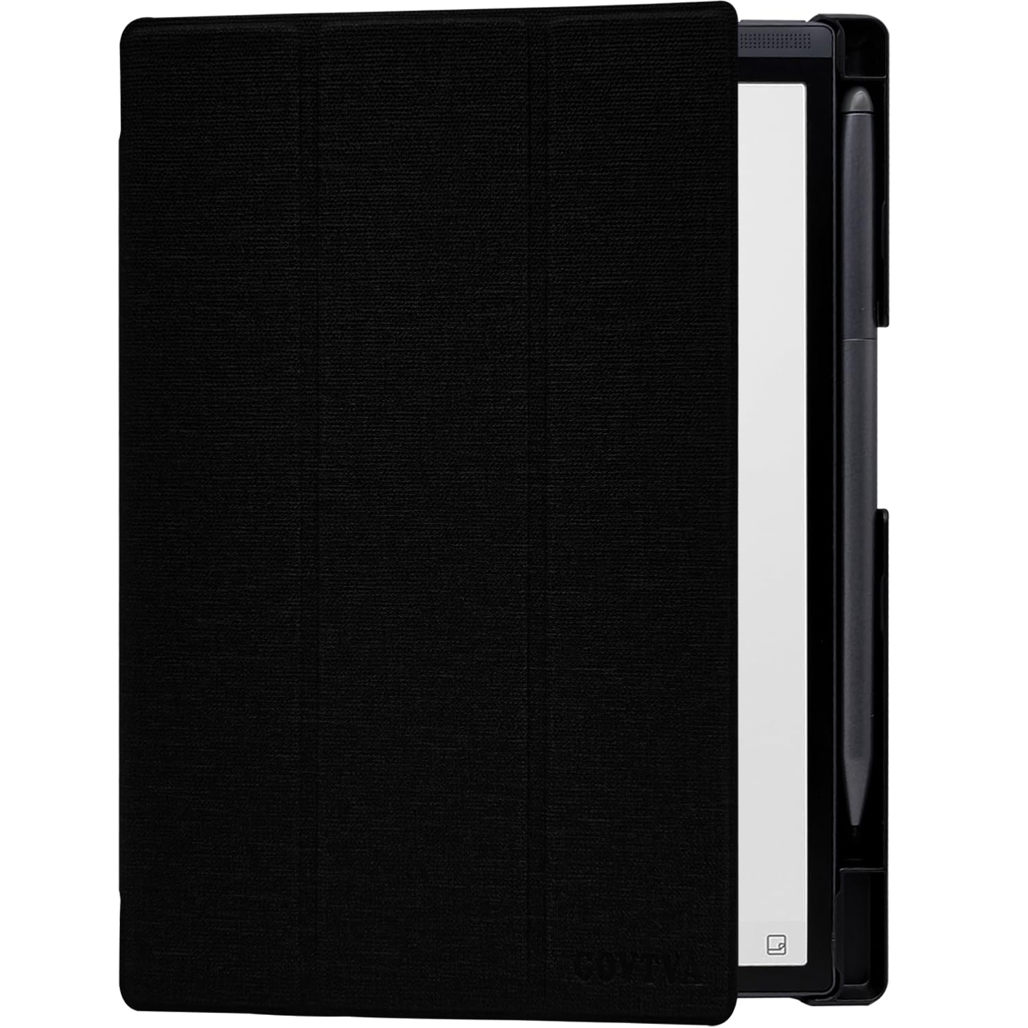 Schutzhülle für iFlytek Ainote Air 2, 21,6 cm (8,2 Zoll), ultradünn, leicht, dreifach faltbar, mit integriertem Stifthalter, automatischer Schlaf-/Wachmodus, für Ainote Air2 Tablet, Schwarz