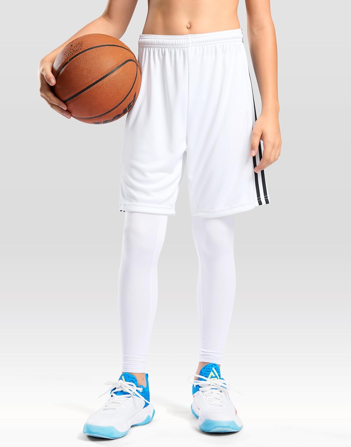 G Gradual Boys Compression Leggings Quick Dry Youth Basketball Football Pants Base Layer Sports Tights for Boys - Image 3