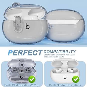 Amazon.com: Clear Case for New Beats Studio Buds + (2023) / Beats