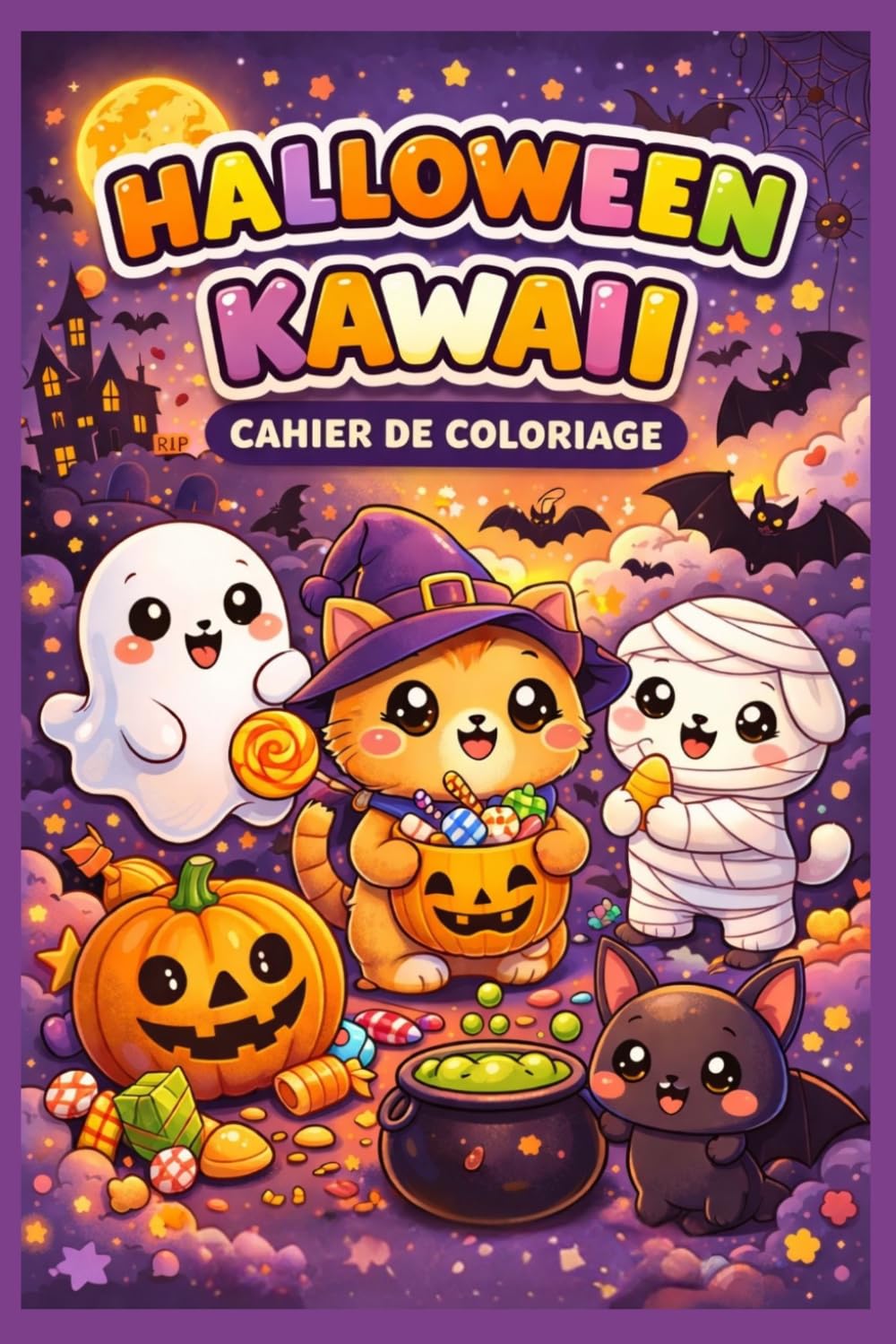 HALLOWEEN KAWAII – CAHIER DE COLORIAGE