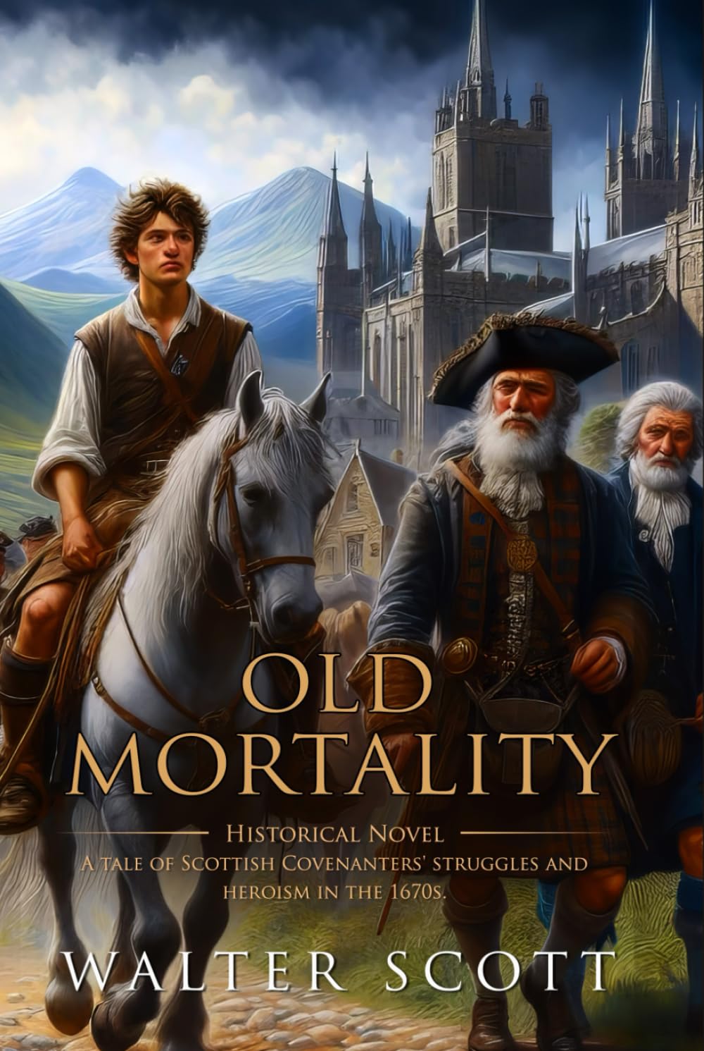 Old Mortality: Complete with Classic illustrations and Annotation