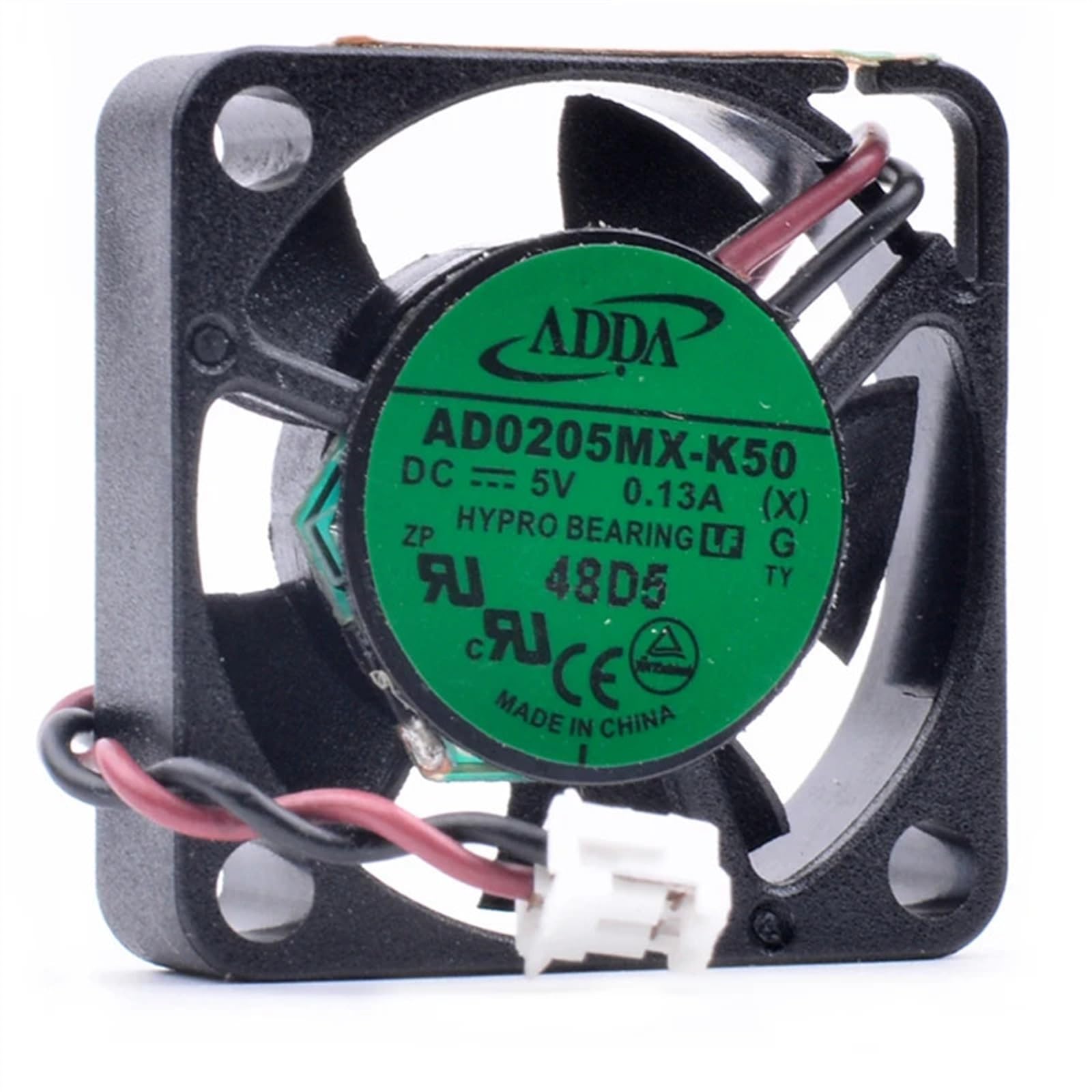 FCARUMIQP AD0205MX-K50 2.5cm 2506 25x25x6mm DC5V 0.13A Small 6mm Micro USB Cooling Fan