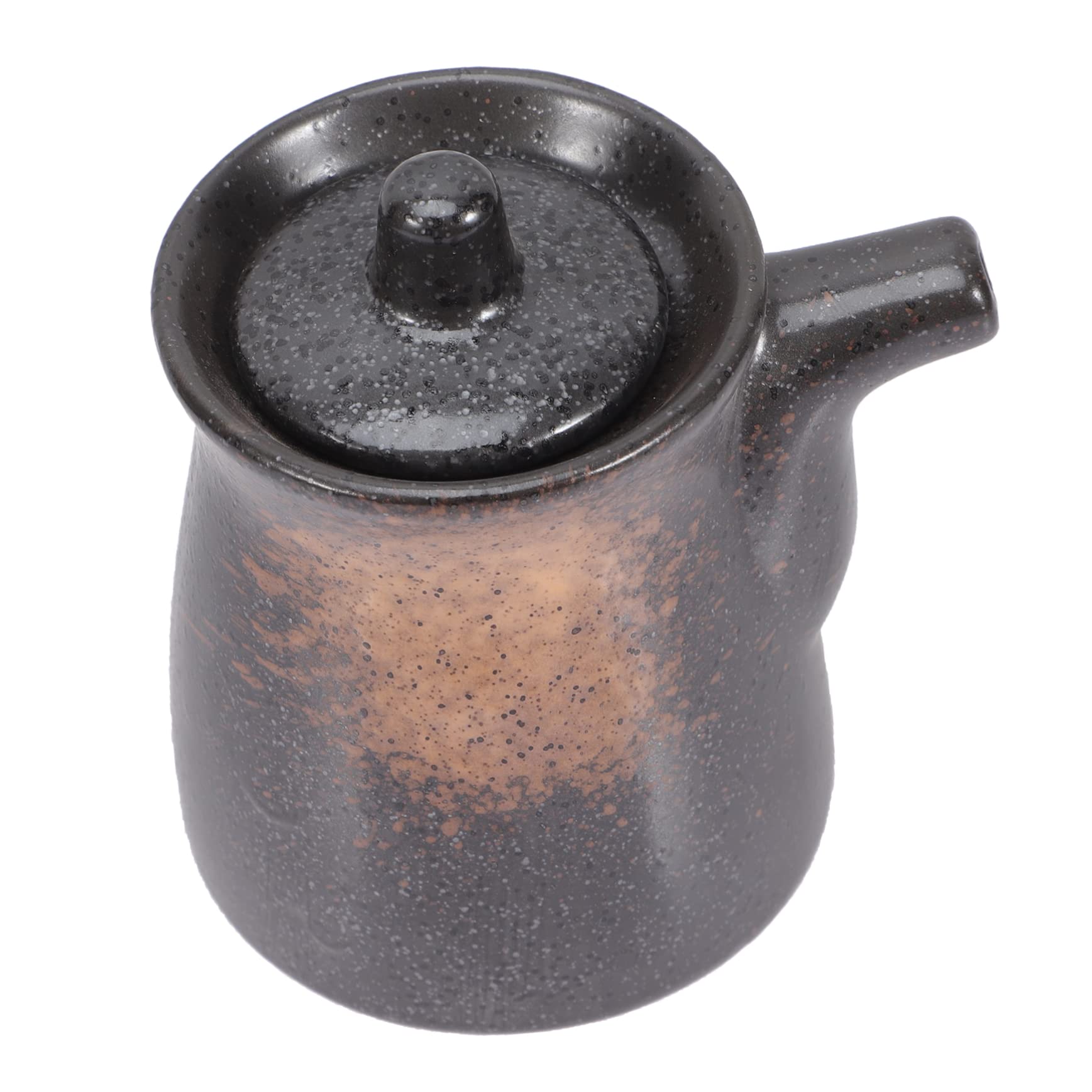 UPKOCH Bottiglia Di Salsa Di Soia in Ceramica Distributore Di Aceto E Olio Contenitore Per Condimenti 4.13X3.35X8.27In Design Igienico Resistente Casa Ristorante Cucina