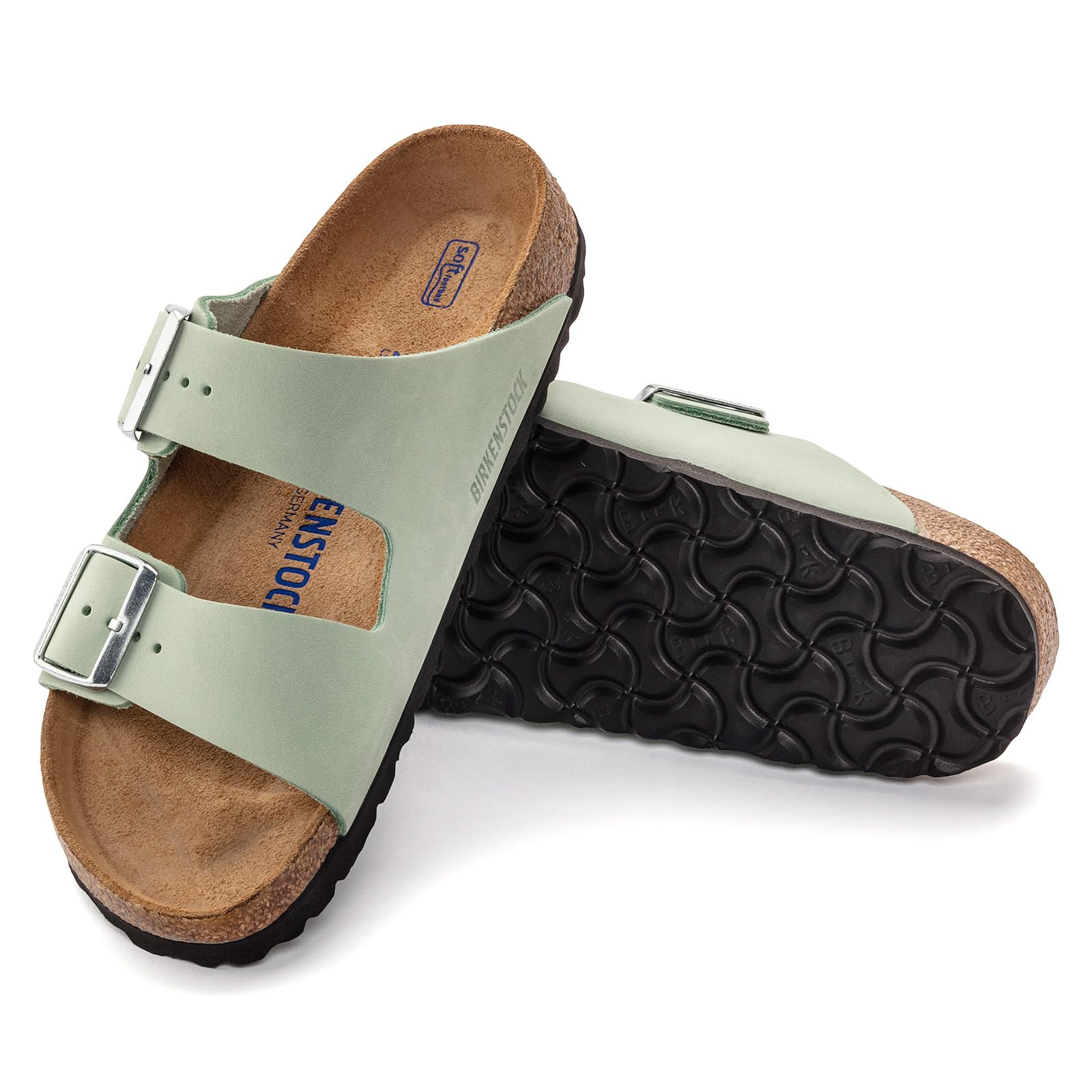 Amazon.com: Birkenstock 1024213340 Arizona SFB Matcha Nb N 40