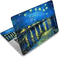 Vista 53 de Adhesivo para laptop de 12.1-15.6 pulgadas, calcomanía reutilizable universal de vinilo para laptop, protector de arte impermeable en color panal