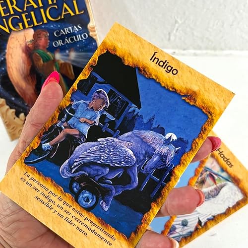Miniatura 5 de Cartas Oraculo Terapia Angelical en Español - Baraja de 44 cartas y guía - Angel Therapy - Guía espiritual