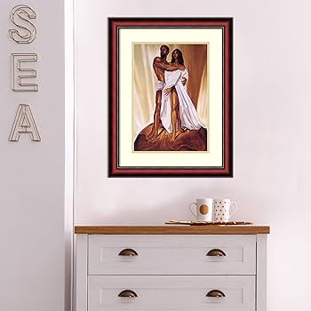 Amazon.com: Framed Art Print 'Power of Love' by Wak - Kevin A