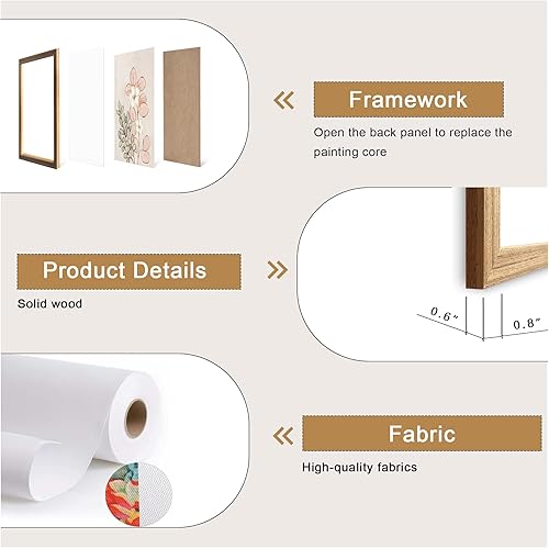 Miniatura 7 de arfitest Arte de pared para guardería, bonito conejo, flores botánicas, decoración de pared, cuadros de guardería rosa y verde, póster para