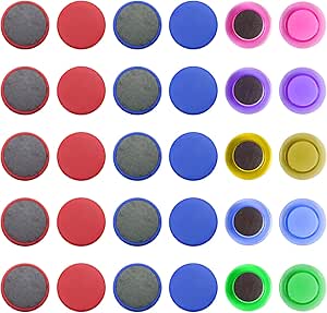 30 pieces of round magnets, teaching whiteboard magnets, mini ...