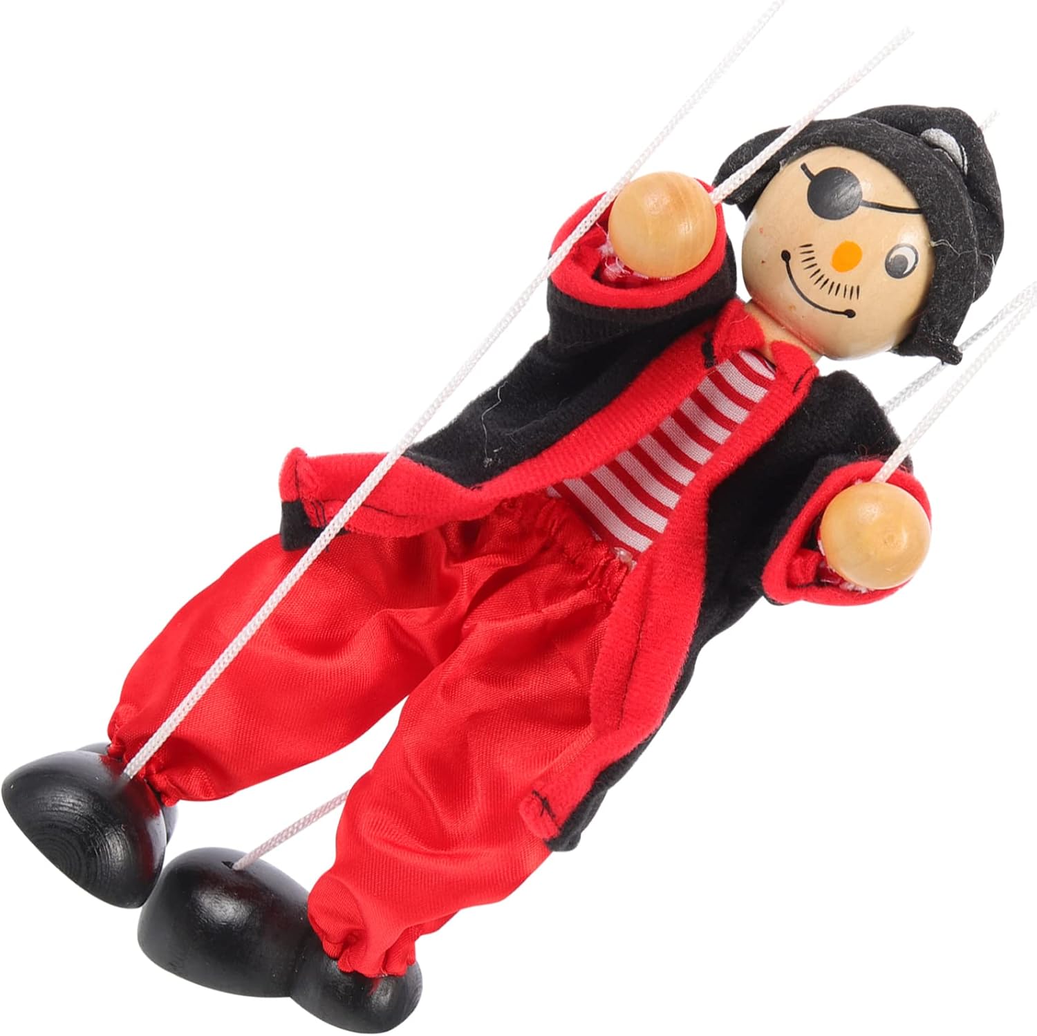 Gadpiparty Marioneta Pirata Marioneta De Cuerda Juguete De Madera Decoración Colgante Marioneta De Madera Muñeco De Juguete
