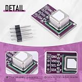 Jevina SCD40 Gas Sensor Module Detects CO2 Carbon Dioxide Temperature and Humidity 2 in 1 Sensor - 7
