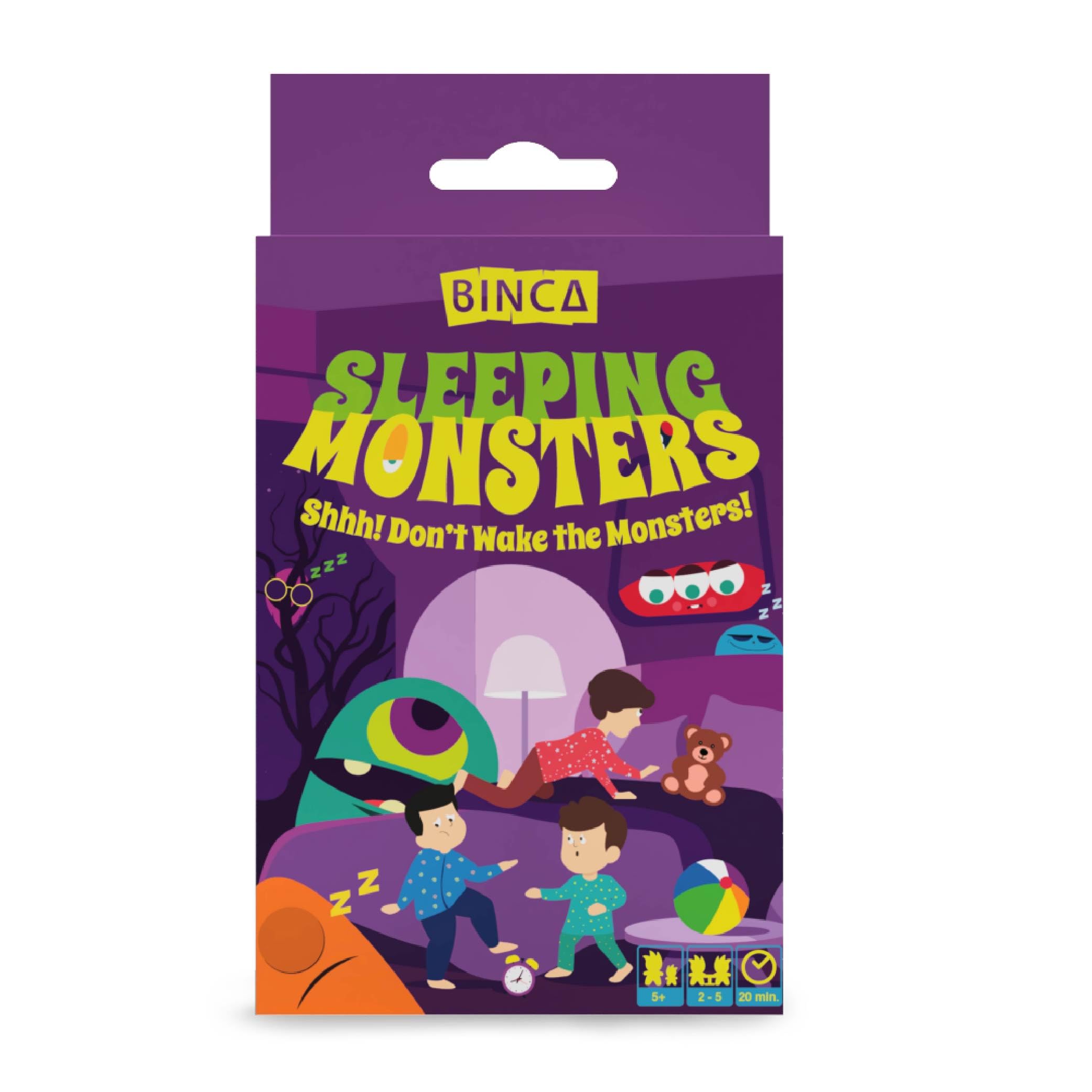 Amazon.com: BINCA Card Game - Sleeping Monsters, Sneakiest Strategy &  Suspense Game for Kids, Teens & Adults, Fun for Family Game Night,  Educational Gifts for Ages 5 & Up, 2-5 Players :