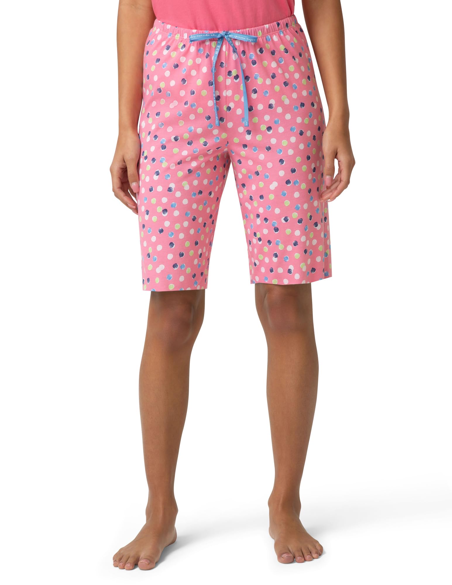 HUE Women's Spring Pajama Separates Soft Whimsical Print Pjs with Flowers, Animals, Garden Themed Pjs, Cocktails
