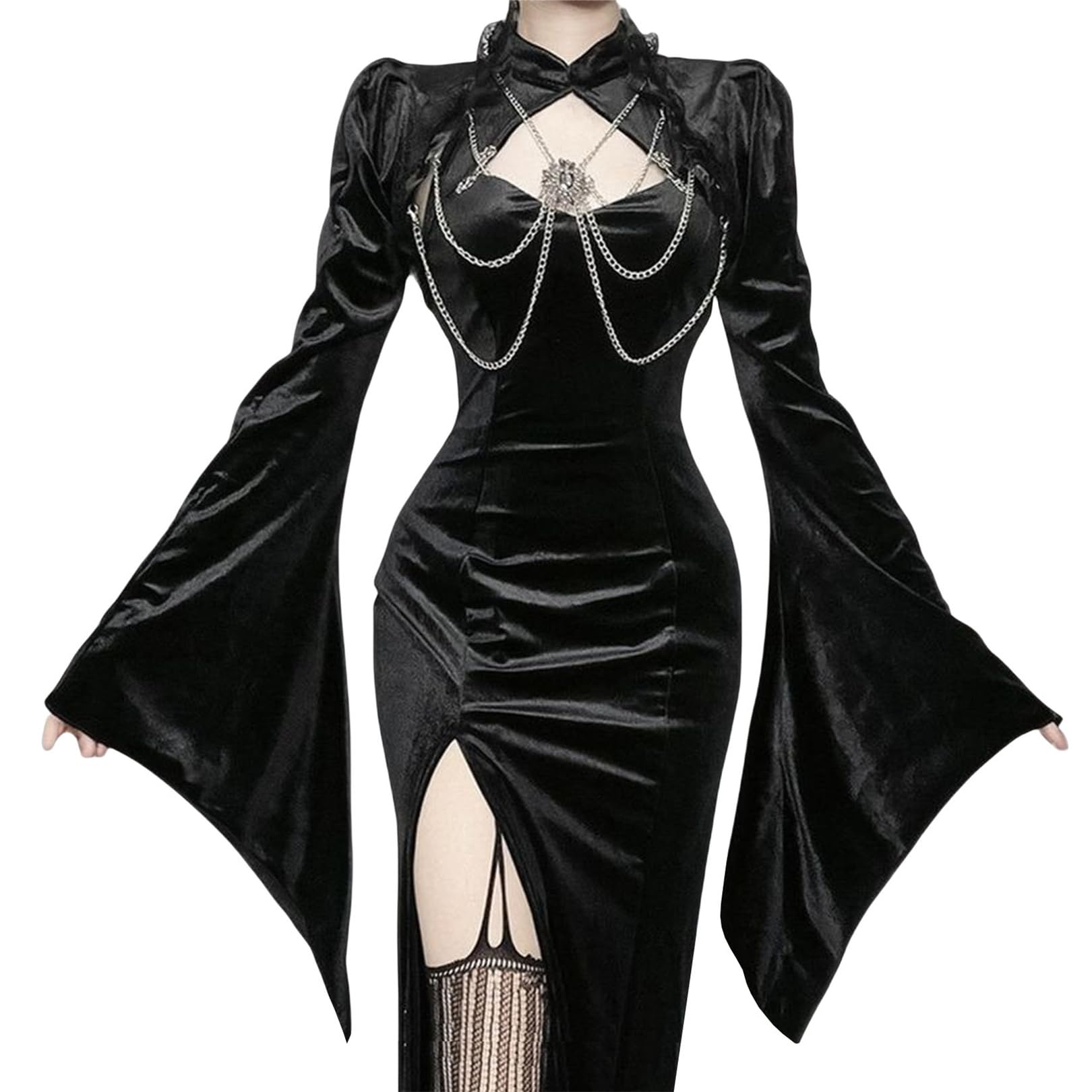 Bolero Crop Shrug Top Vintage Goth Formal Clothing Punk Women