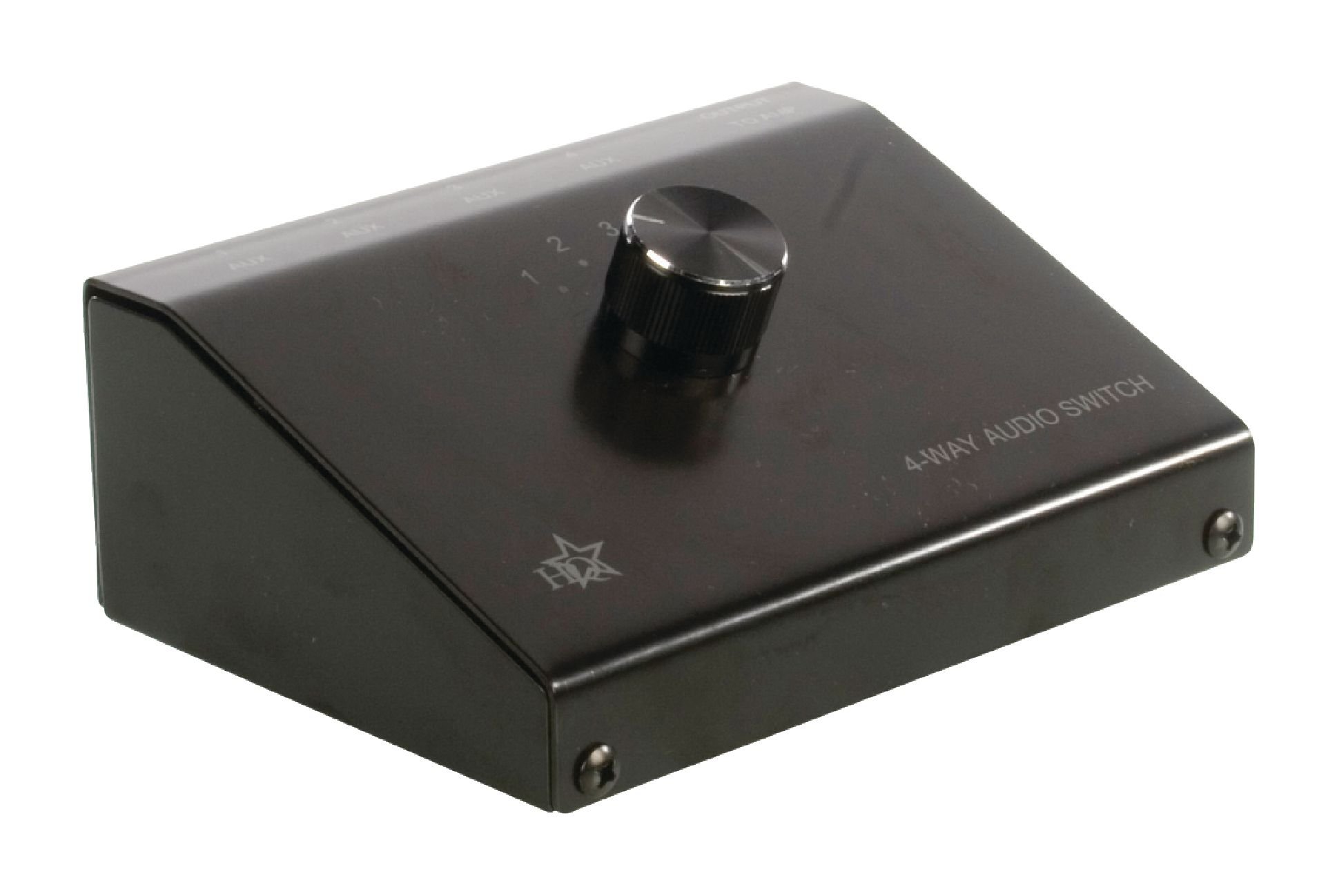 HQ ASWITCH-4 - Switch Audio Stereo, Nero