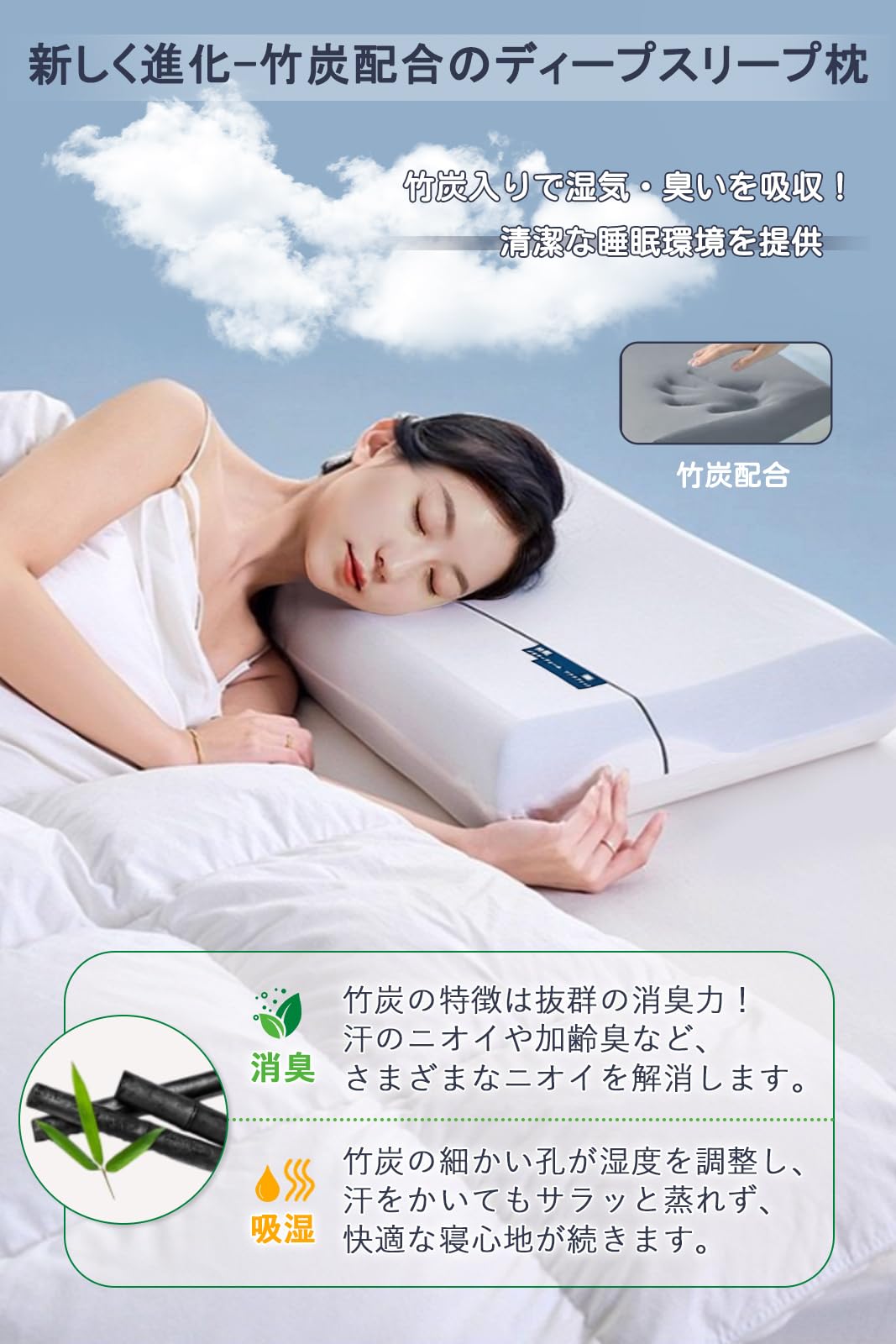 Amazon｜【最高級x5つ星ホテル仕様】Efair 枕 首ケア 温度