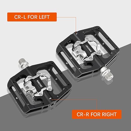 Miniatura 5 de Pedales sin clip MTB para un rendimiento definitivo con compromiso SPD de doble cara