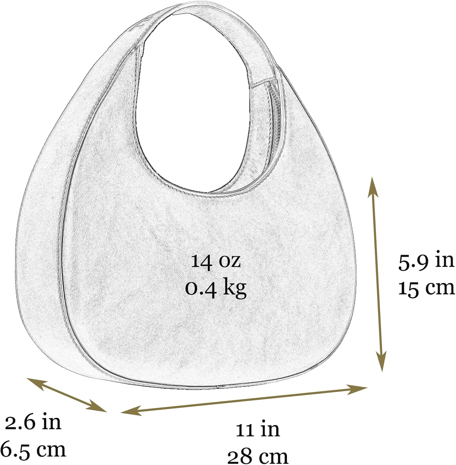 Time Resistance Leather Handbag - Full Grain Leather Purse for Women - Top Handle Bag - Tote Bag - Image 7