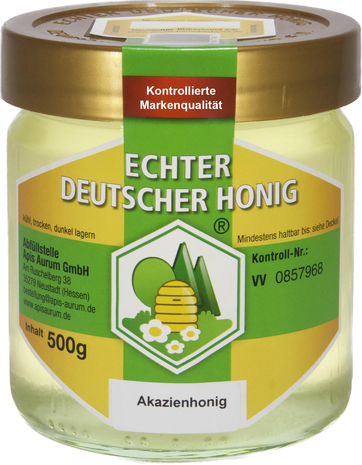 Akazienhonig/Robinienhonig 4x500g - Echter Deutscher Honig