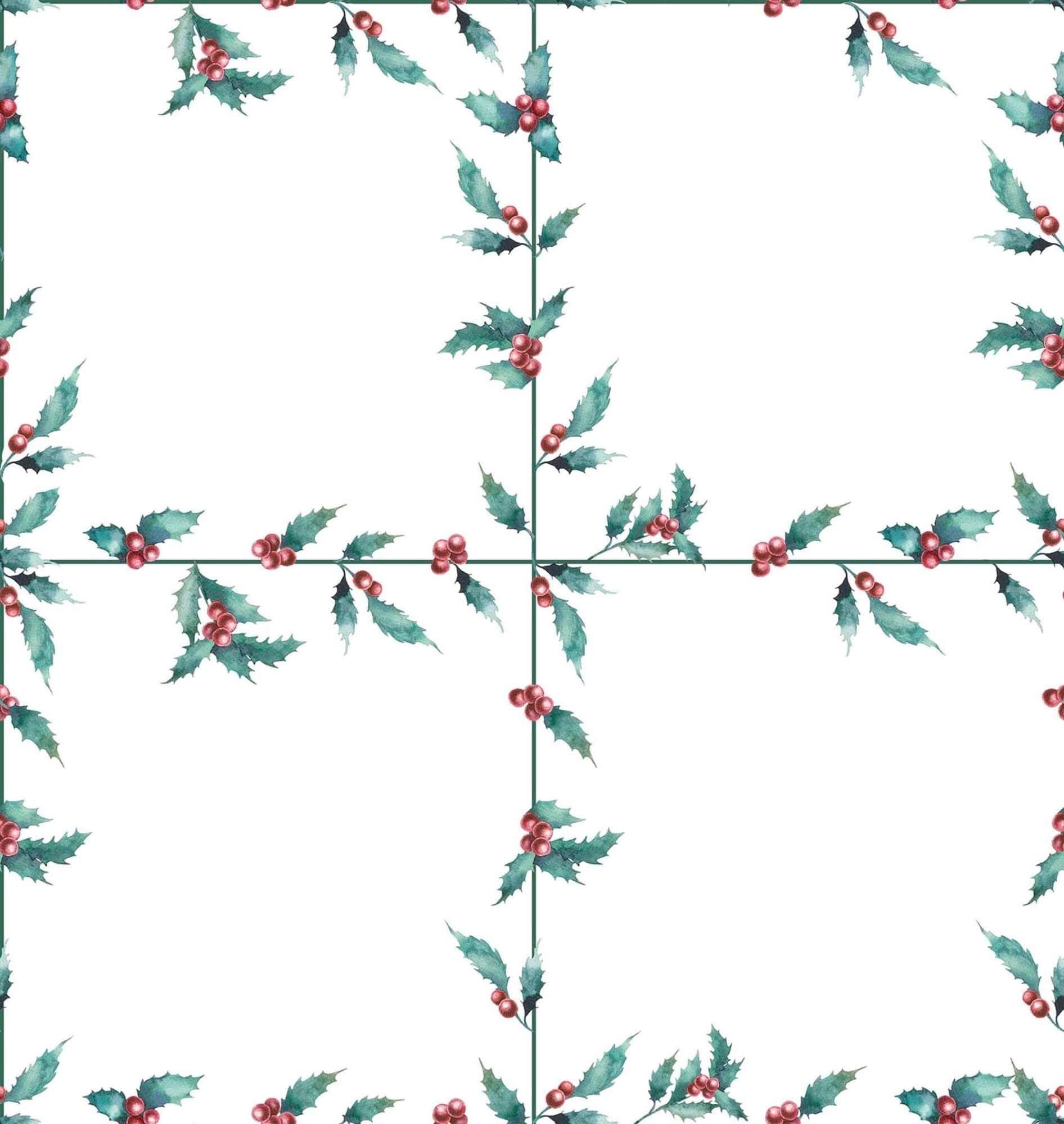 MANTEL RESINADO ANTIMANCHAS XL WHITE CHRISTMAS 1