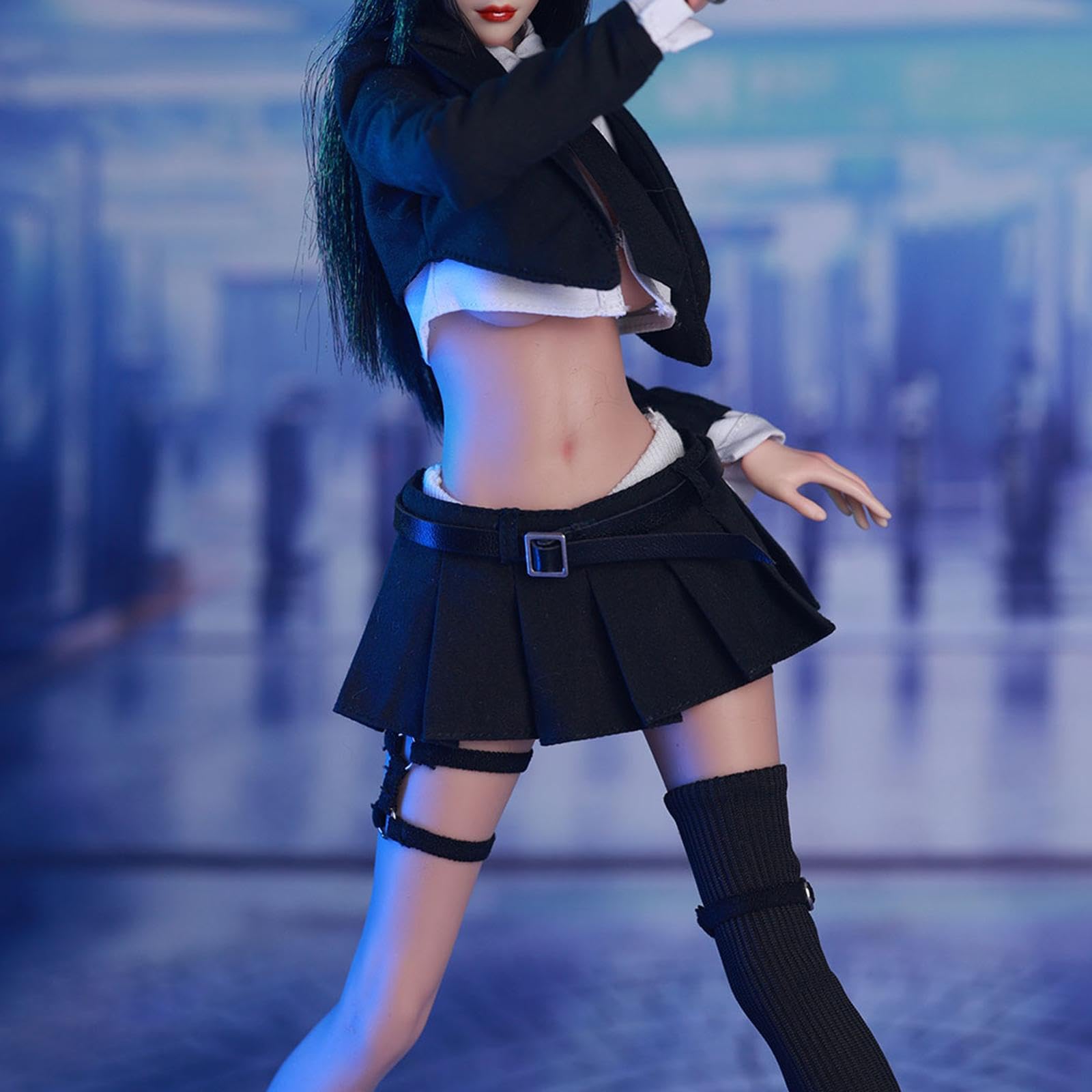 Amazon.co.jp: PEWETE 1/6スケールフィギュアドール用制服セット 女用
