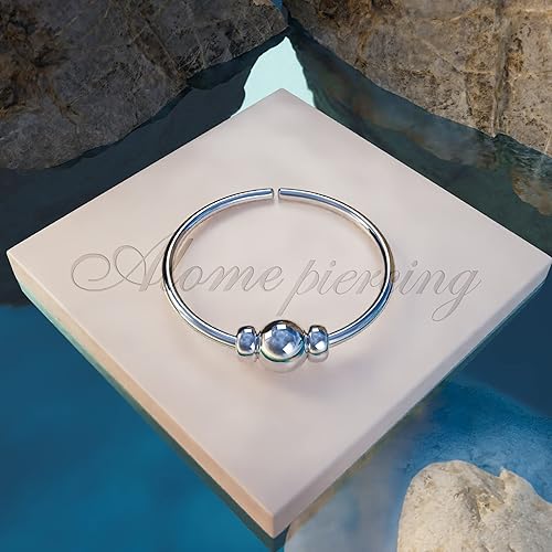 Vista 21 de Gold Nose Ring - Thin Tiny White Opal 24 Gauge Nose Hoop Rings -14k Gold Filled Smooth Comfortable Nose Piercing Jewelry For Women - Gift Ready