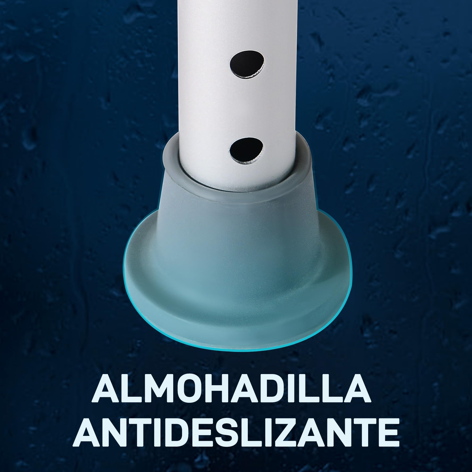 HOMCOM Taburete de Ducha, Silla Ducha Personas Mayores Antideslizante con Altura Regulable, Carga 135 kg, Taburete de Baño para Ancianos y Discapacitados, Blanco