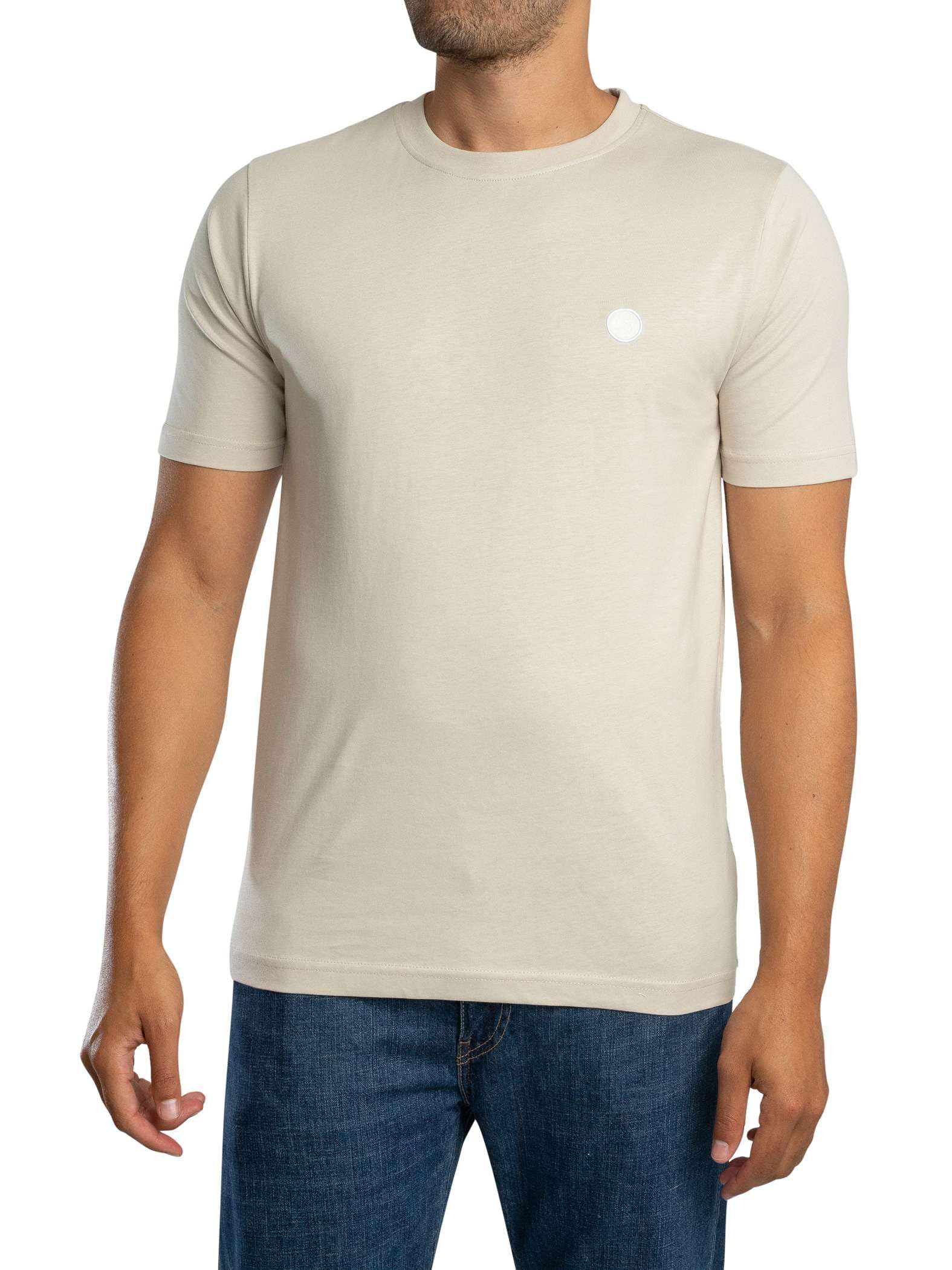 Pretty Green Mens T-Shirt Short Sleeve Cotton