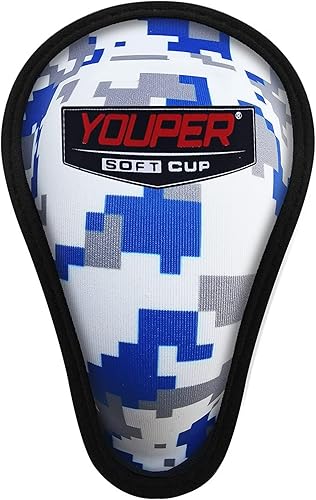 Miniatura 4 de Youper Youth Elite - Pantalones cortos deslizantes acolchados con suave protector para béisbol, softball, fútbol, lacrosse, MMA