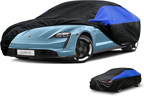 Miniatura 115 de Funda para automóvil Nissan Rogue impermeable para todo tipo de clima, cubierta exterior completa ligera para automóviles, exteriores, sol, UV, 08