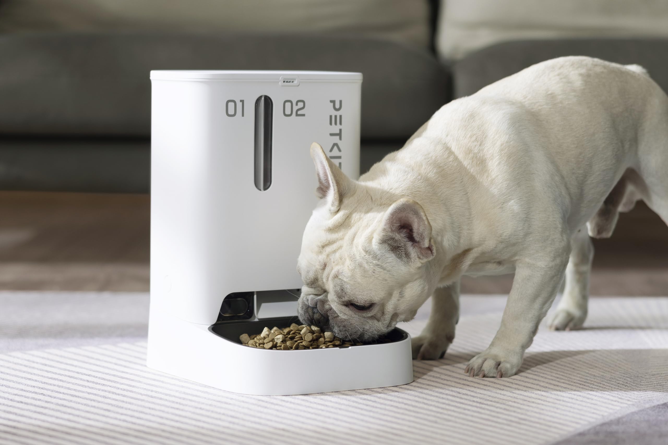 Amazon | [neikonu store-petkit]カメラ付きスマート給餌器 P591