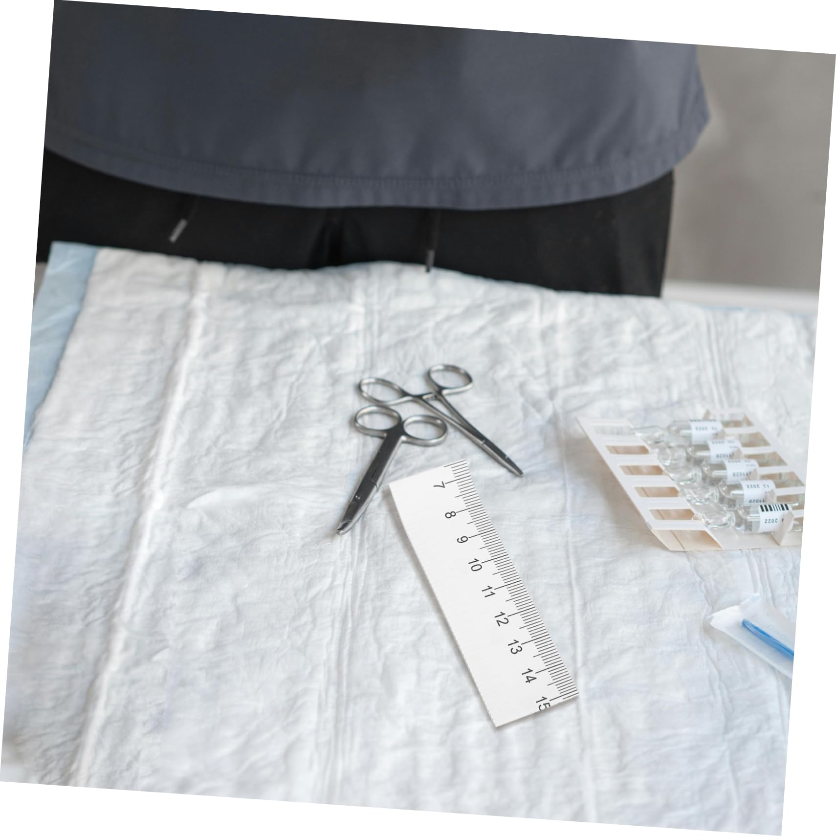Tofficu 10 Set Di Nastro Biadesivo Resistente Confezione Da 50 Pezzi Nastro Di Carta Per Misurazione Righello Di Misurazione Per Il Corpo Del Bambino 100 Pezzi * 10