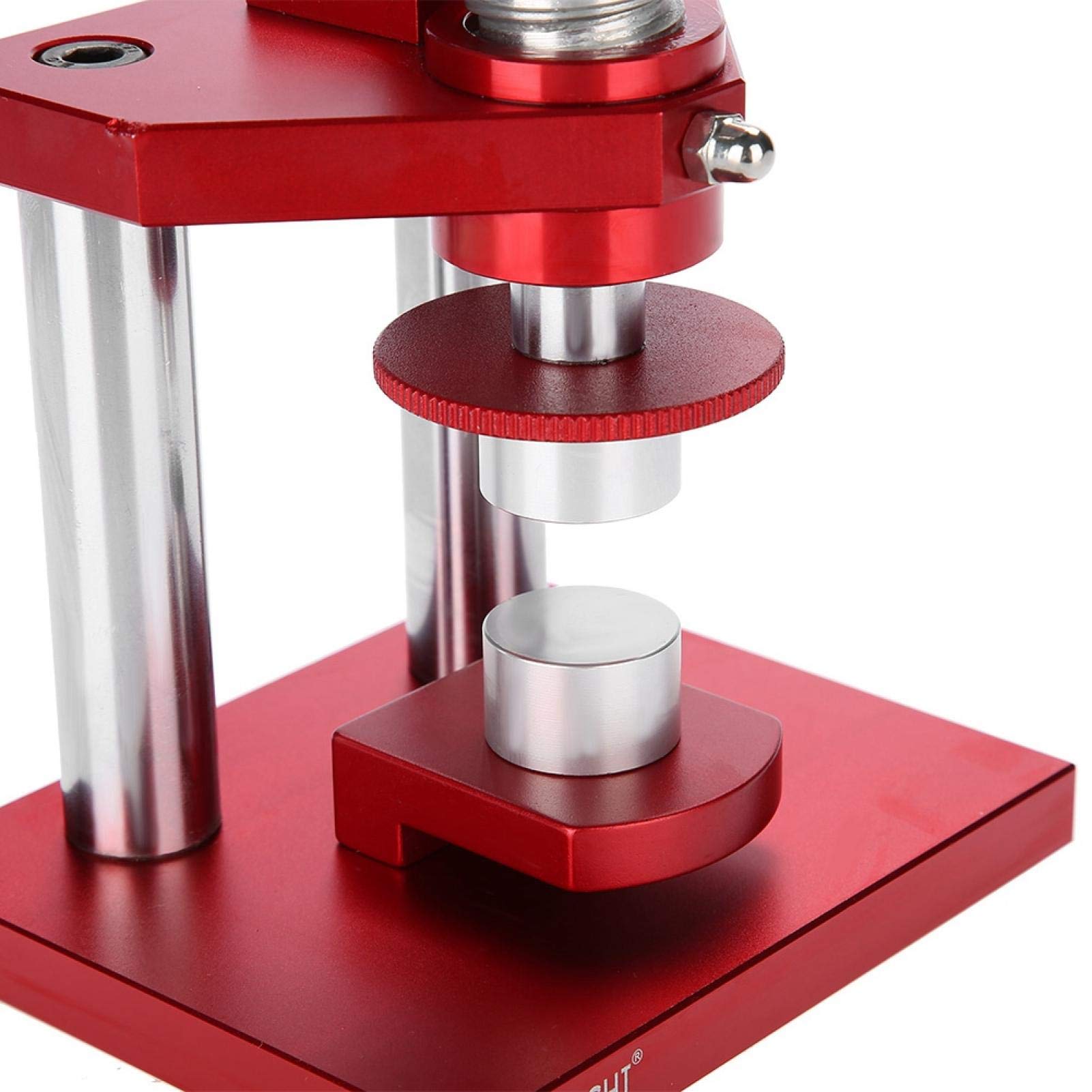Herramienta de prensa de reloj con control completo de acero inoxidable + material de aluminio para 5500A / 5500C prensa para reloj prensa reloj Kits et outils de réparation