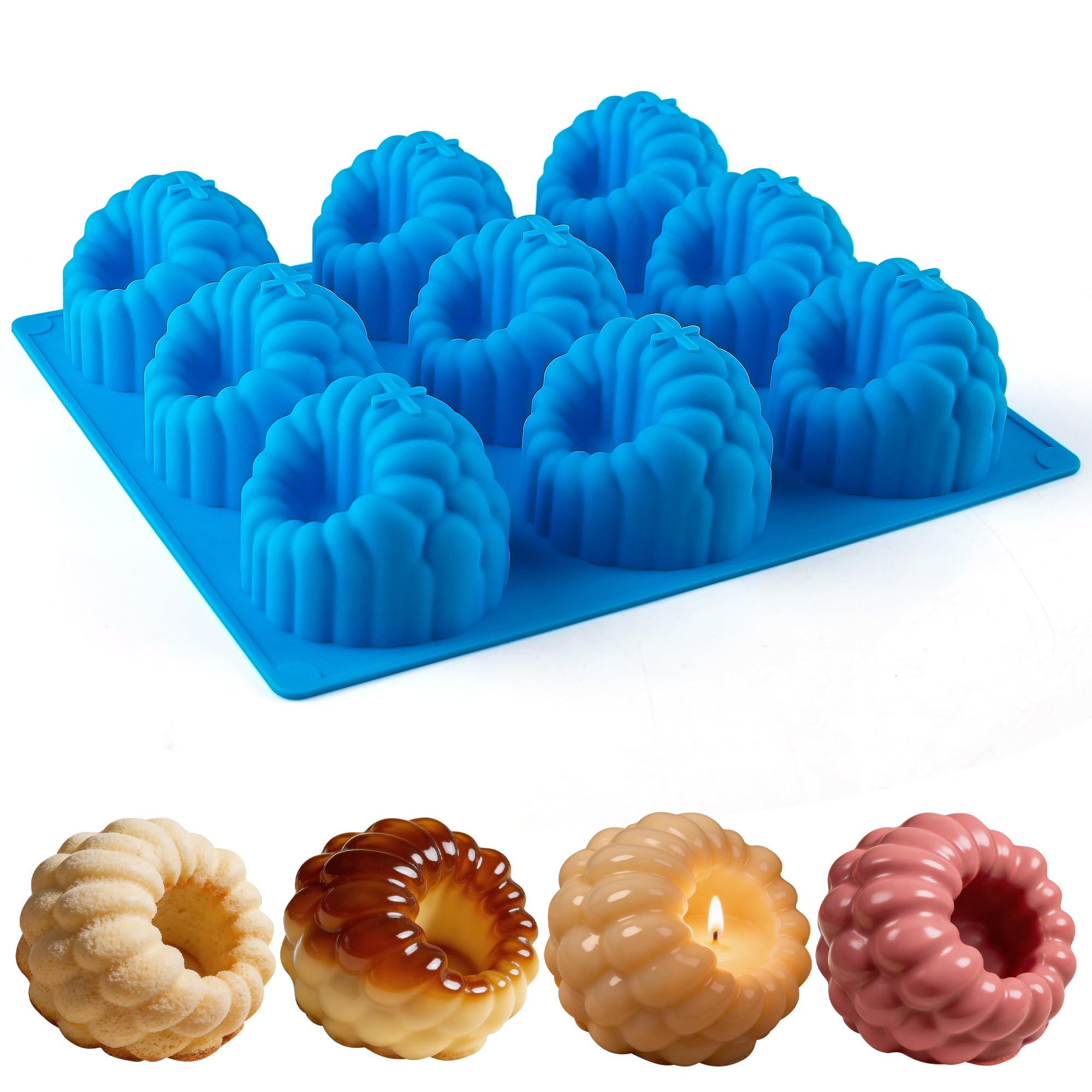 1Pack Raspberry Chocolate Mousse Silicone Mold, Silicone Raspberry Nonstick Mold for Chocolate, Mousse Cake, Pudding, Silicone Fruit Dessert Mold for Candy, Jelly, Strawberry