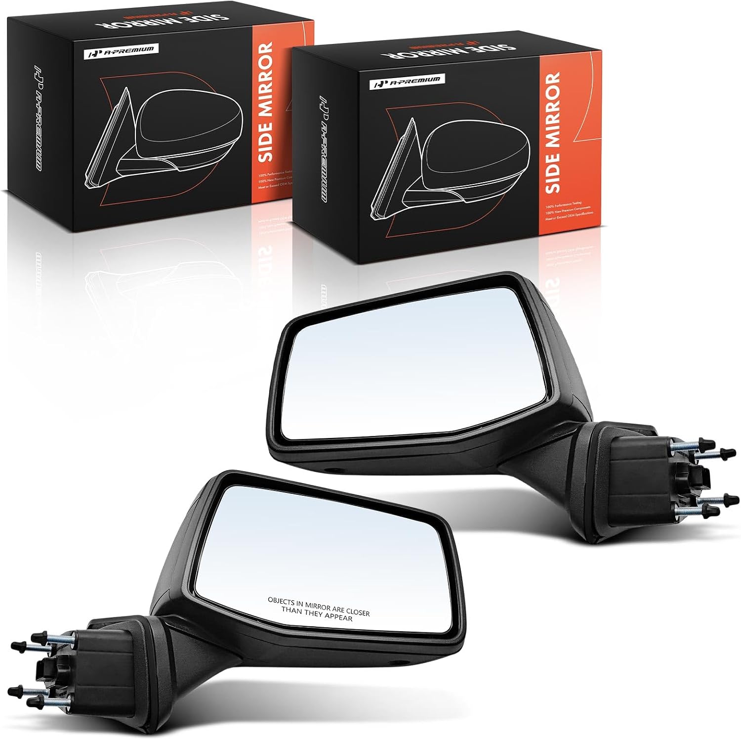 A-Premium Pair (2) Driver and Passenger Side Power Door Mirror