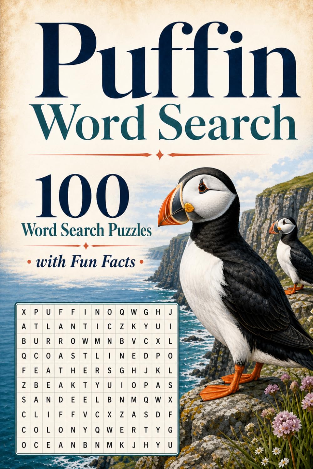 Puffin Word Search: 100 Word Search Puzzles with Fun Facts