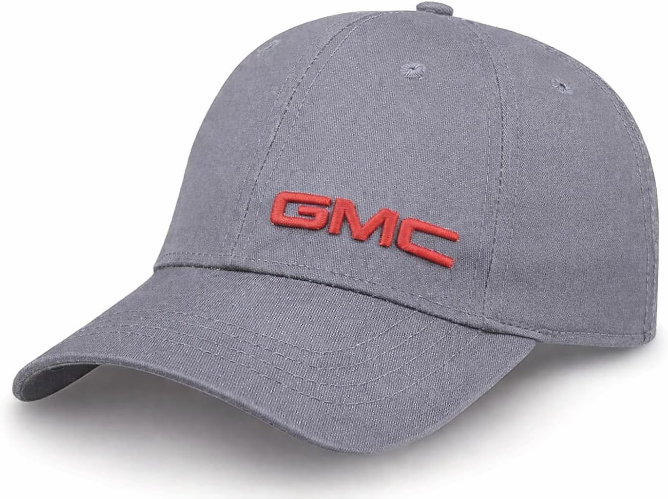 SR1 Performance GMC Core Hat - Snapback Cap w/Embroidered 3-D Logo Gray, Gray, One size