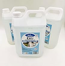 Set of 3 cans of 5 litres of 100% demineralised water, ideal for household appliances (iron) and industrial