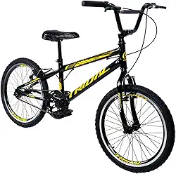 Bicicleta Infantil Aro 20 Bmx Cross Tridal Bike Freios V-Brake
