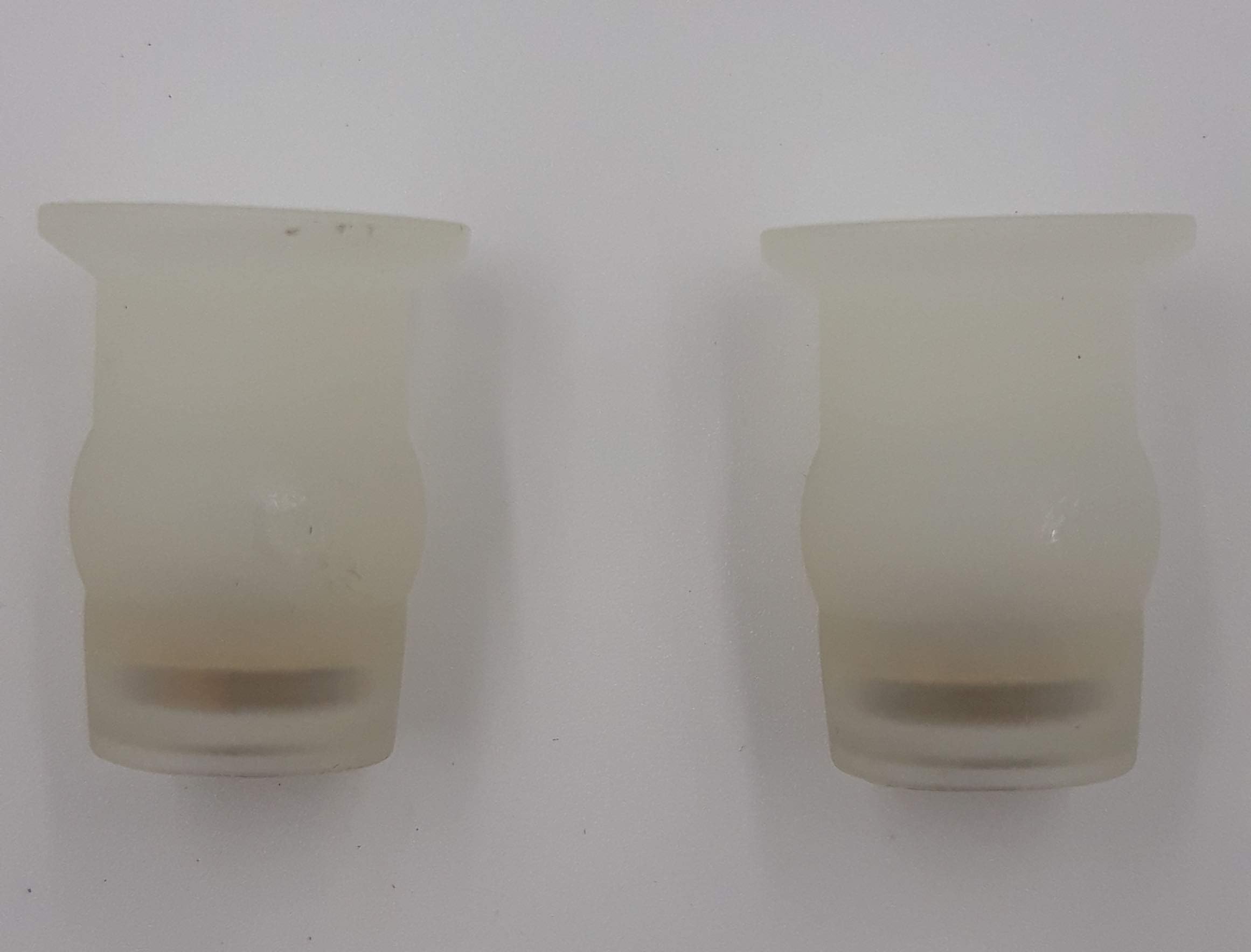 Toilet seat Blind Hole Fixings Plugs 1 Pair as used by duravit part 0050500000