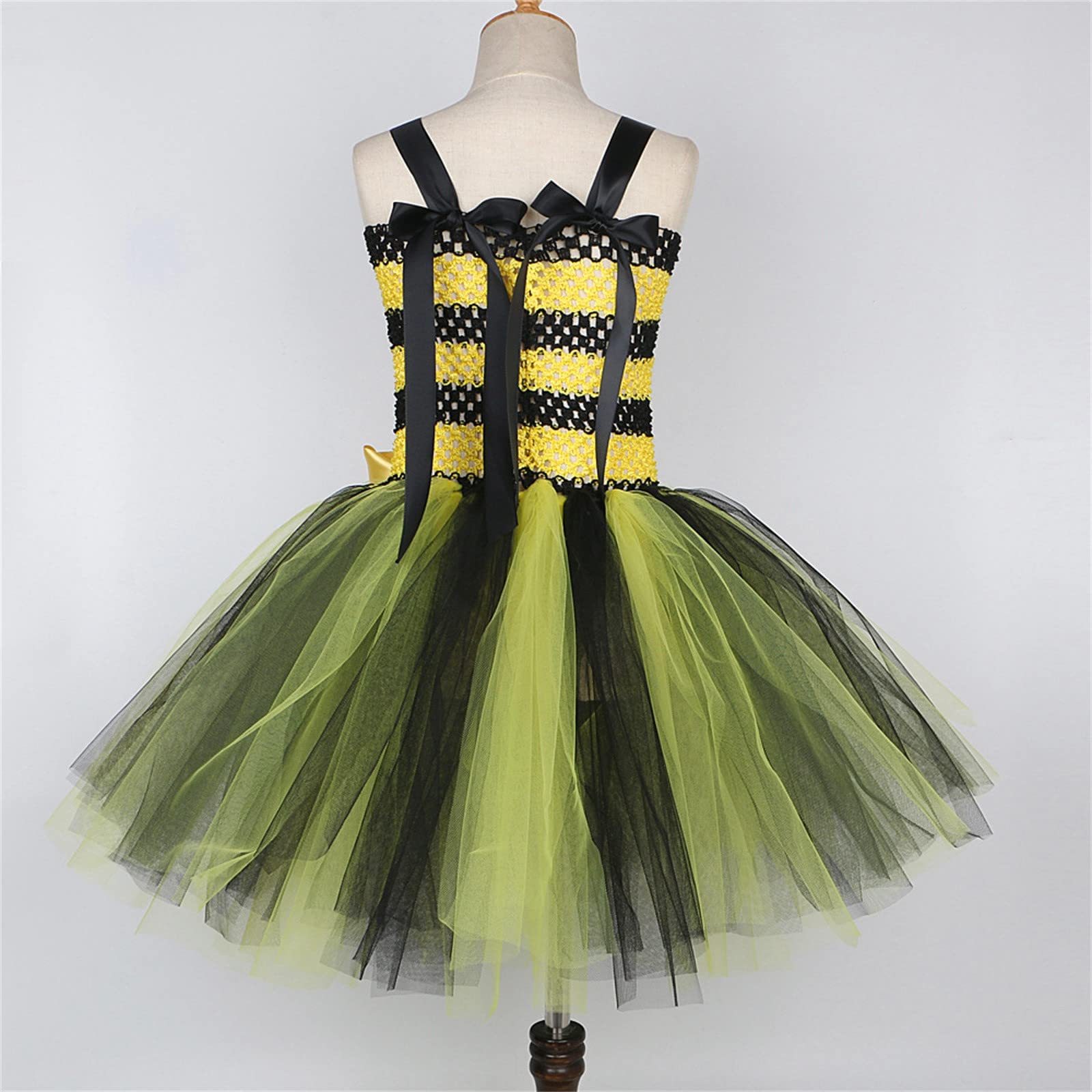 Générique Abito Tutu Fiore Gonna Tulle, Costume per Carnevale, Spettacoli e Compleanni