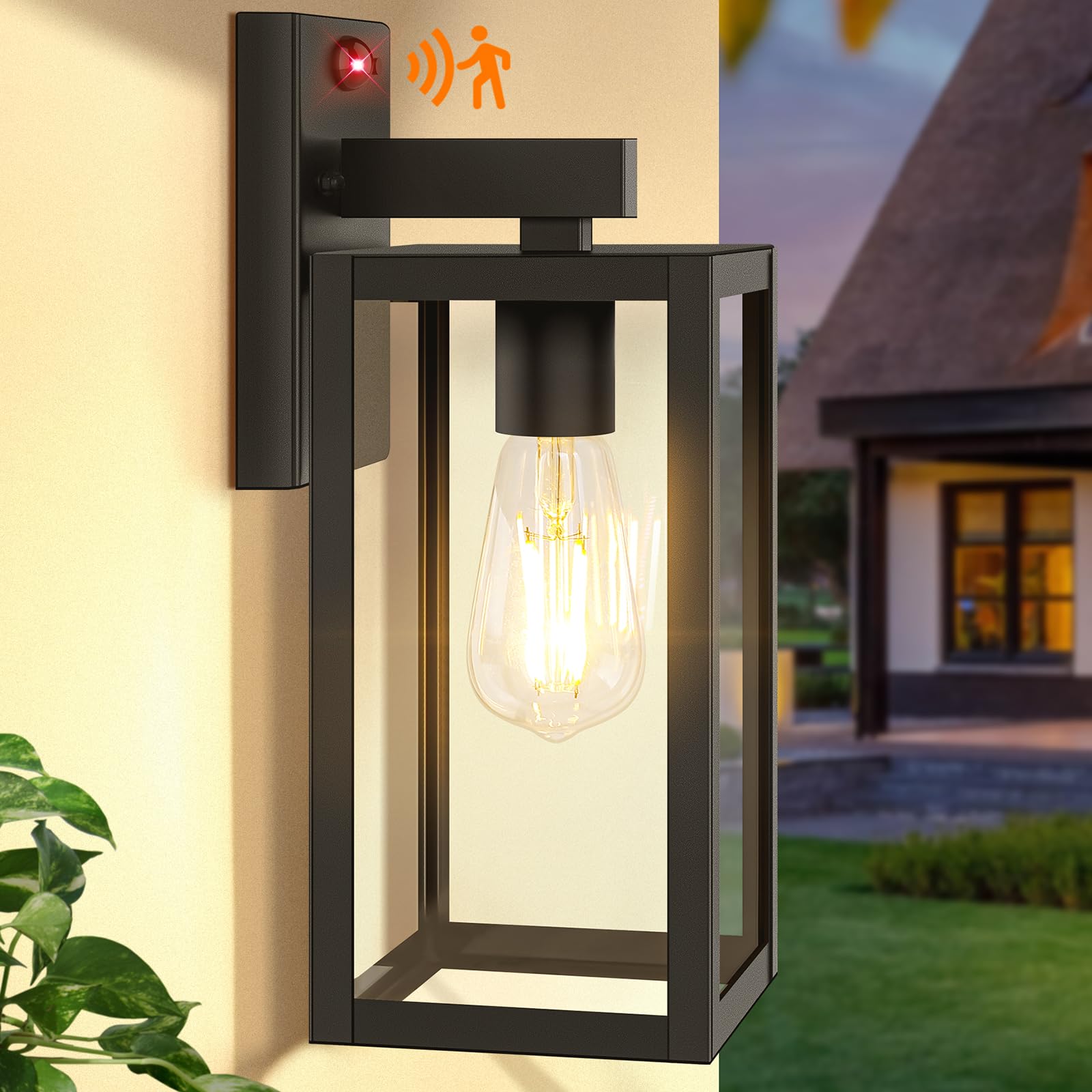 BesLowe Upgraded Motion Sensor Outdoor Wall Light