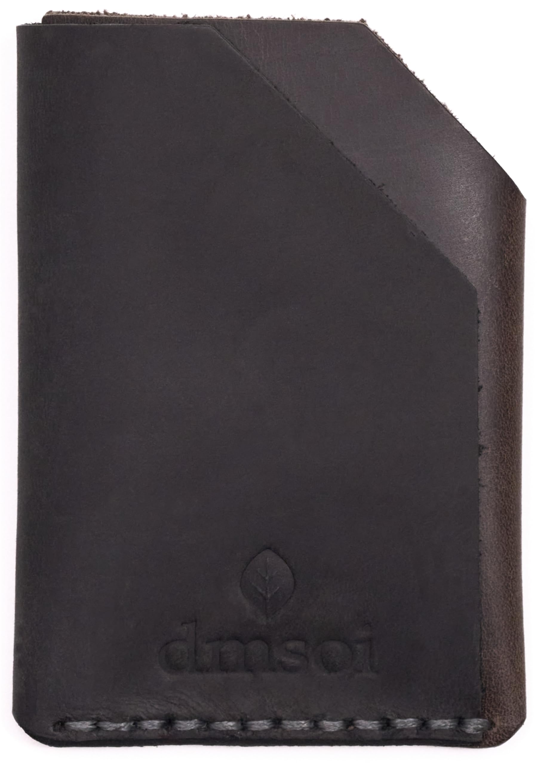 Handmade Minimalist 100 Genuine Leather Card Holder Premium Slim Handmade Card Holder for Everyone No Machine Artisan Craft