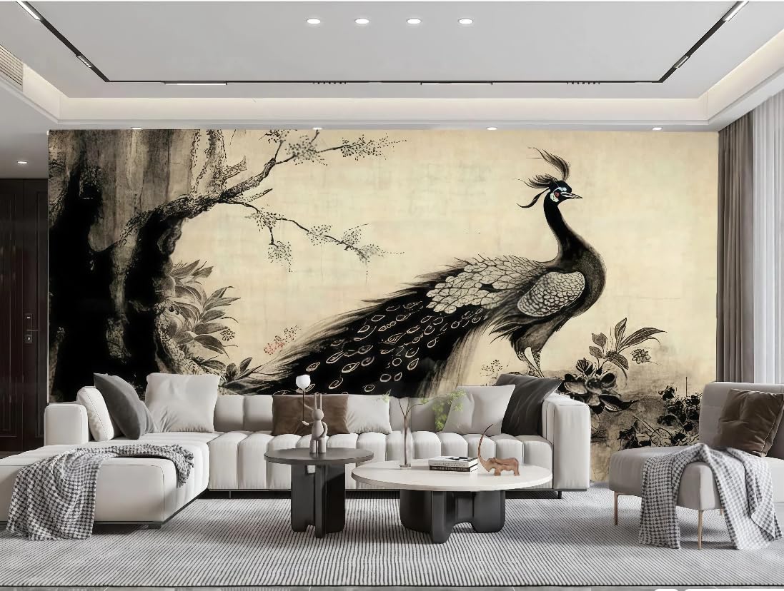 Paysage chambre papier peint pour transformer un salon terne en art