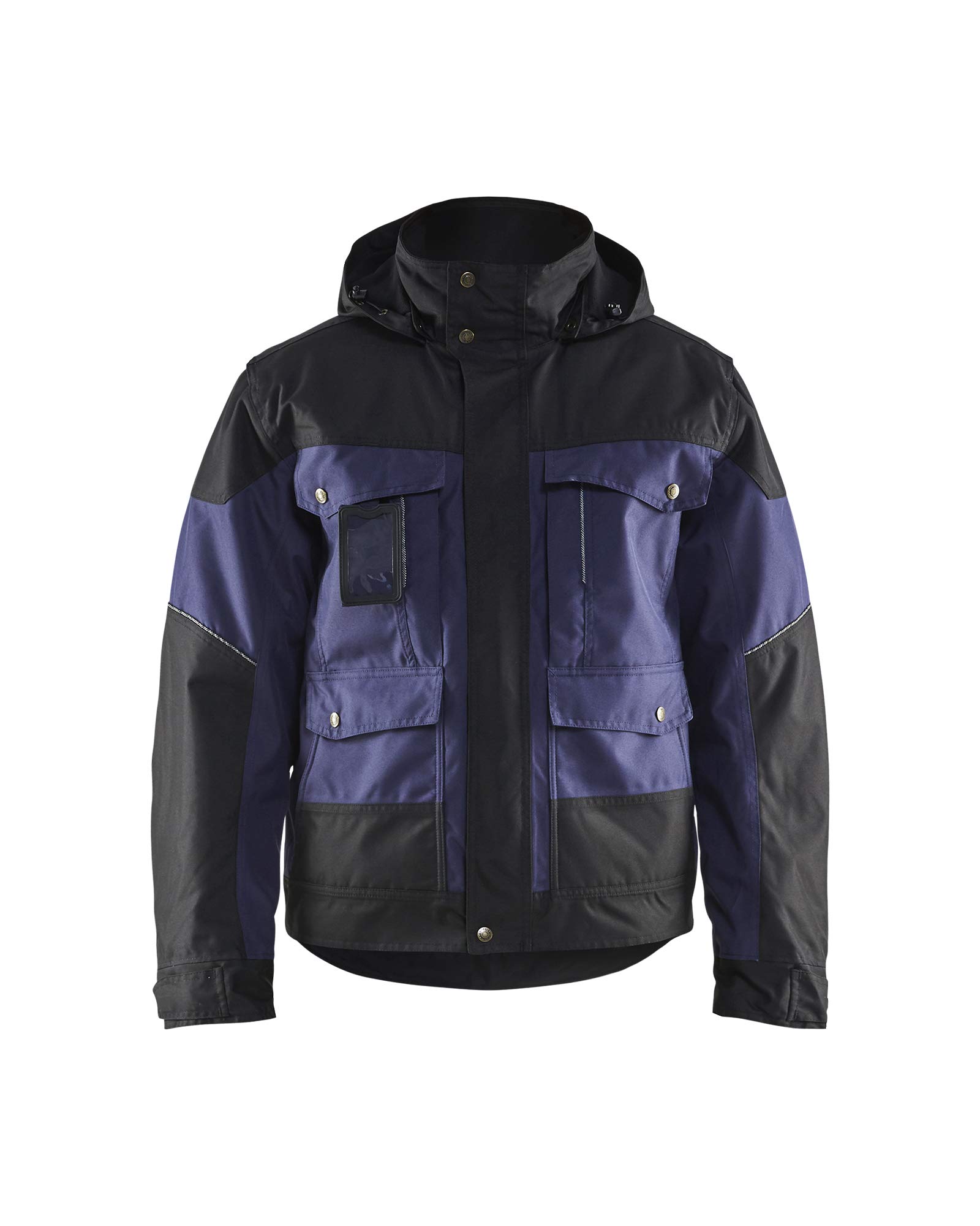 Blauer - Giacca corta nera LAVAL con cappuccio e linee rette - BLS Fashion