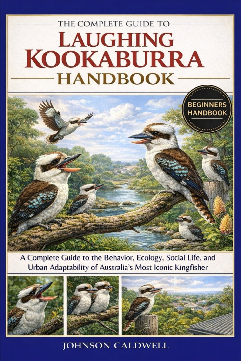 THE COMPLETE GUIDE TO LAUGHING KOOKABURRA HANDBOOK: A Complete Guide to the Behavior, Ecology, Social Life, and Urban Adaptability of Australia’s Most Iconic Kingfisher