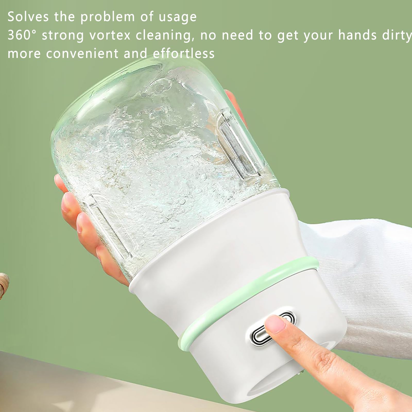 Osobista Wyciskarka Do Soku, Przenośny Blender Z 10 Szt. Ostrzy Ze Stali Nierdzewnej 304, Duża Pojemność 800 Ml I Prędkość 19200 Obr./min, Ładowanie Przez USB, Do Soków, Koktajli I Koktajli