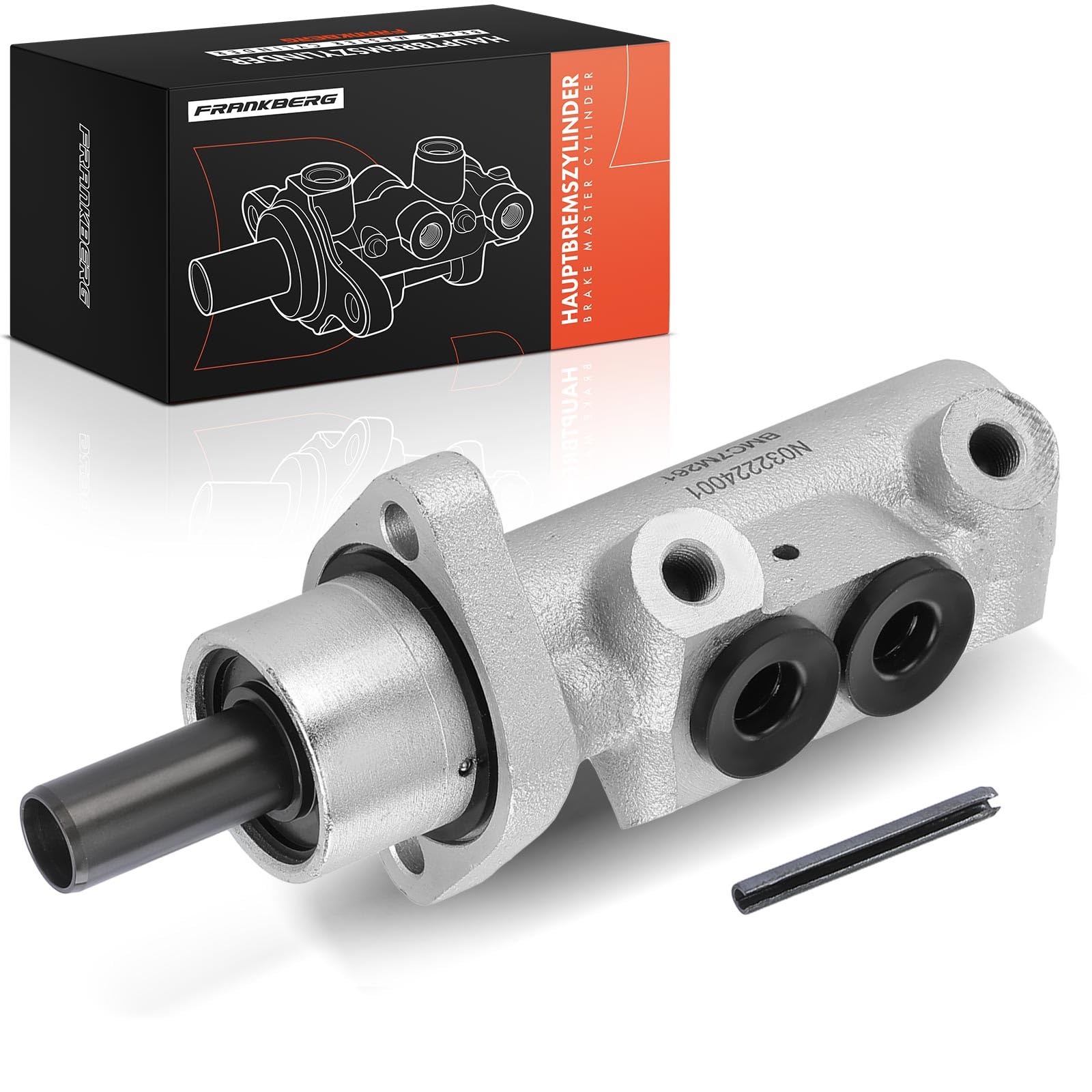 Frankberg Bomba de freno Compatible con Transporter IV Bus 70B 70C 70J 70K 7DB 7DC 7DJ 7DK 2.5L Galaxy WGR 2.3L Transporter IV Bus 70B 70C 70J 70K 7DB 7DC 7DJ 7DK 1.9L 7M2611019