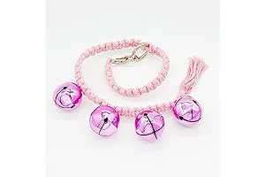 Small Dog Doorbells (Pink) | Perfect for Potty Training